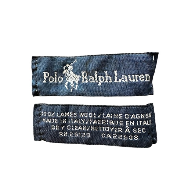 Ralph Lauren 100% Lambs Wool Scarf Grey - Picture 4 of 4